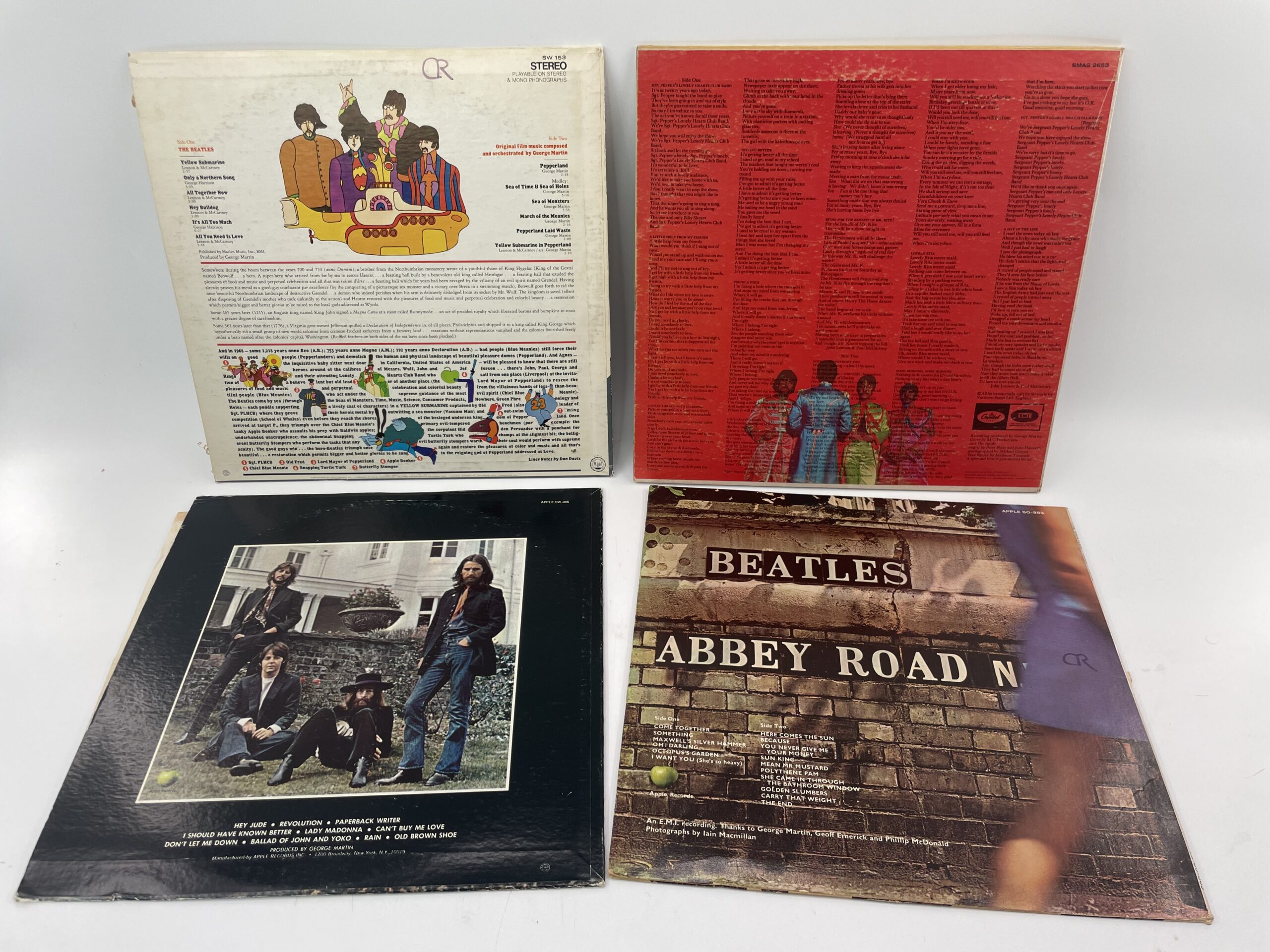 Lot # 82 – Antique Beetles record albums - Image 2