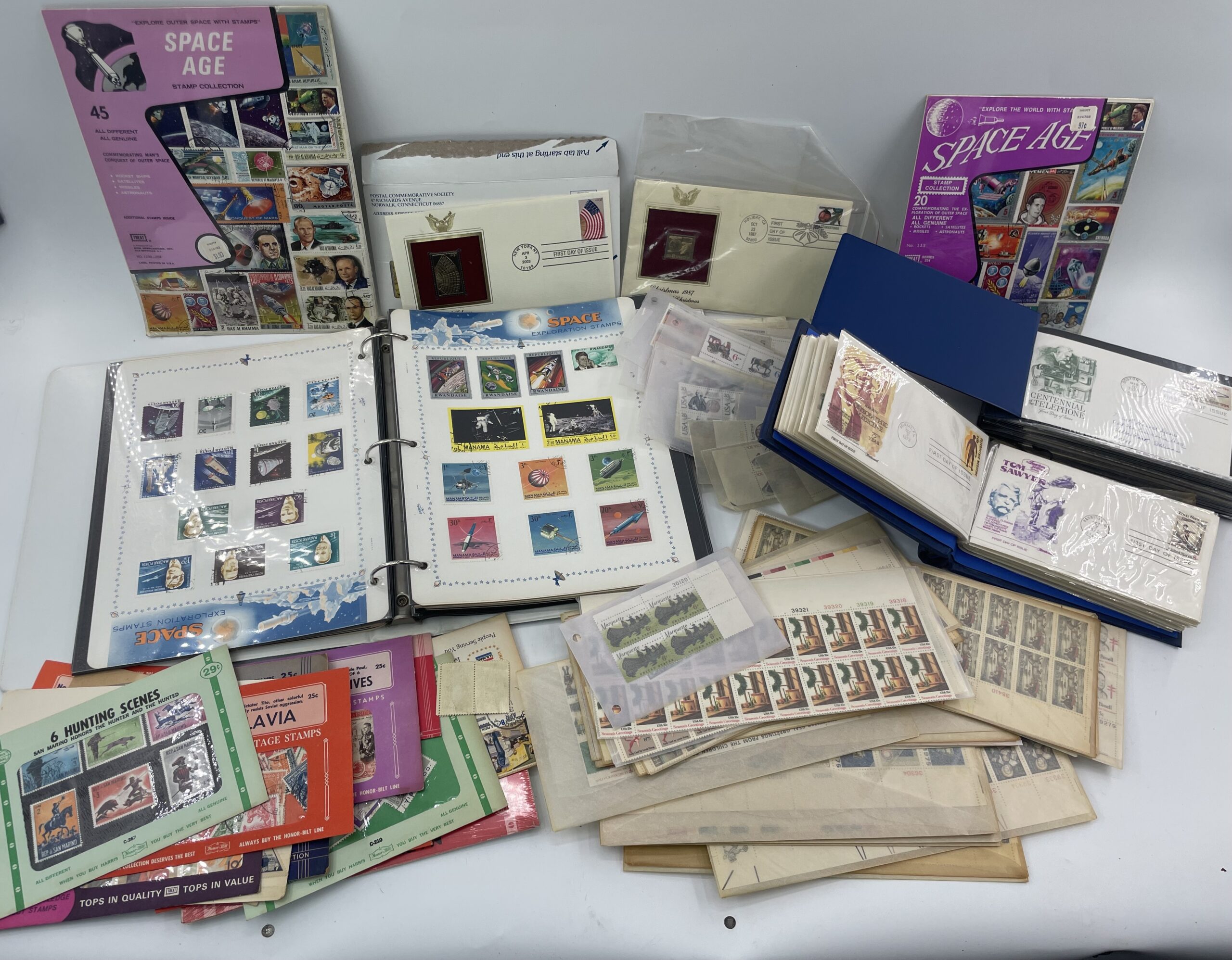 Lot # 74 – Large Stamp collection