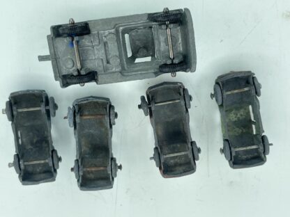 Lot # 80 – Antique Toy Cars (truck is approx. 2.5″ long, cars are approx. 1.5″ long) - Image 3