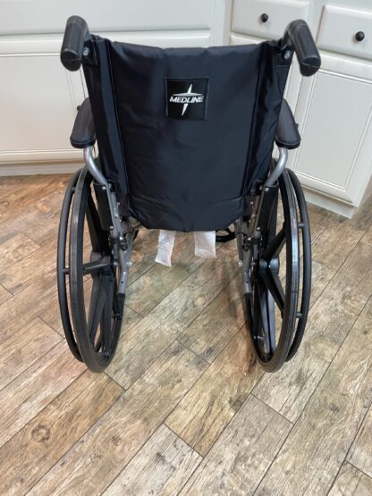 Lot # 75 – Wheelchair w/ leg supports. - Image 3