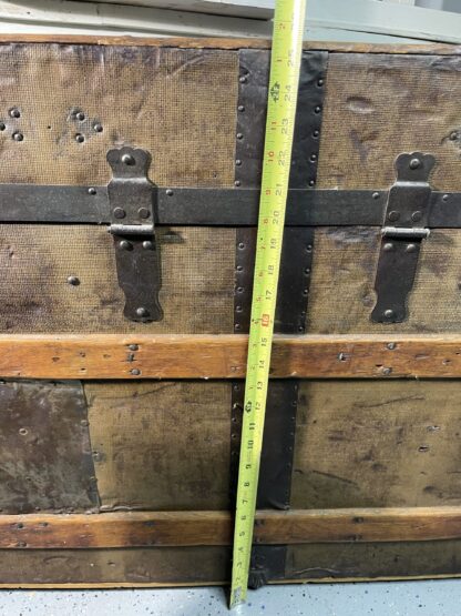 Lot # 78 – Antique Steamer Trunk - Image 9