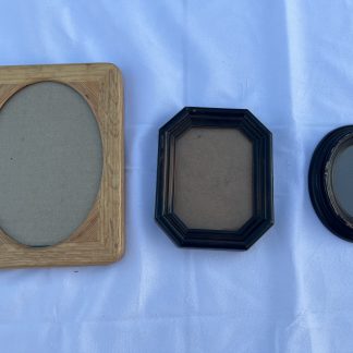 Lot #32 - (3) Small Wooden Picture Frames