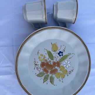 Lot #33 - Hand Painted Stoneware from Japan