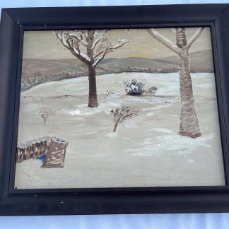 Lot #38 - Winter painting