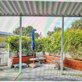 Lot #164 - Outdoor Umbrella Tables - weighted