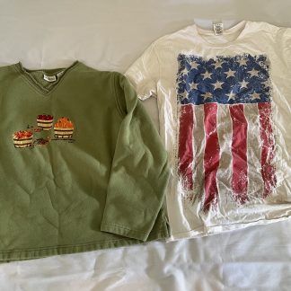 Lot #21 - Ladies Sweater and Shirt