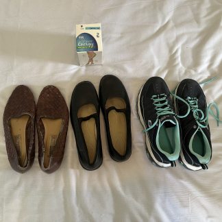 Lot #22 - Ladies Shoes and Nylons