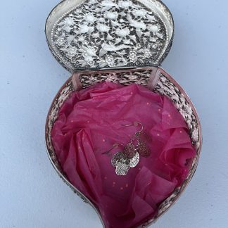 Lot #82 - Jewelry Box with earrings