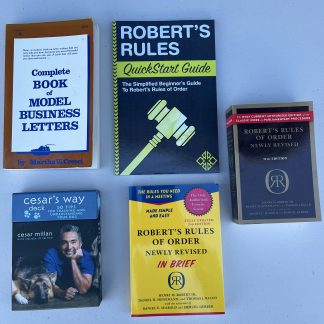 Lot #94 - Work & Training Books