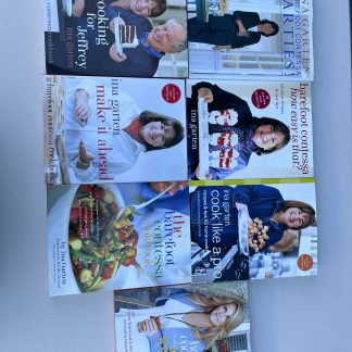 Lot #101 - Barefoot Contessa Cookbooks / Trisha Yearwood Cookbook / Reserve Price: $20