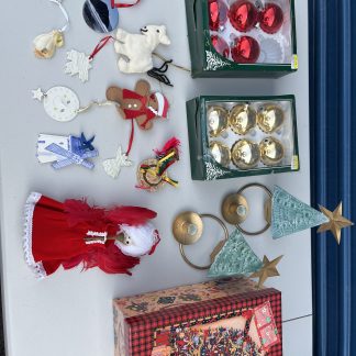Lot #217 - Christmas Ornaments and Decor