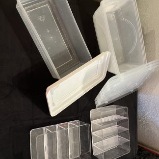 Lot #191 - (6) Plastic Storage Containers