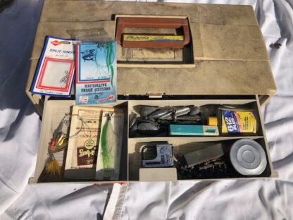 Lot # 69 – Tackle box with tackle