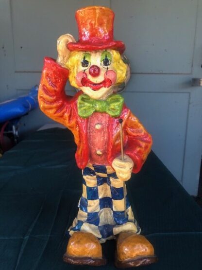 Lot # 68 – Antique Clown (5-gallon paint can for size comparison only) - Image 3