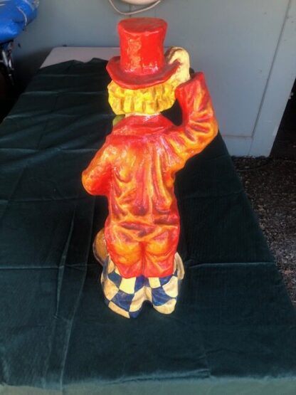 Lot # 68 – Antique Clown (5-gallon paint can for size comparison only) - Image 4