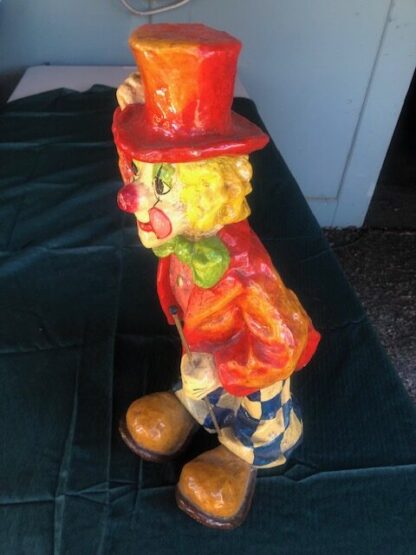 Lot # 68 – Antique Clown (5-gallon paint can for size comparison only) - Image 6