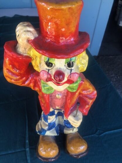 Lot # 68 – Antique Clown (5-gallon paint can for size comparison only) - Image 7