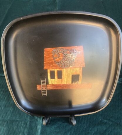 Lot # 72 – Couroc Monterey Collectible plate - Image 6