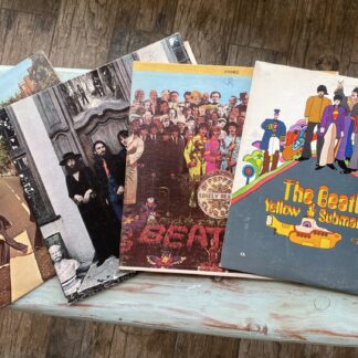 Lot # 82 - Antique Beetles record albums