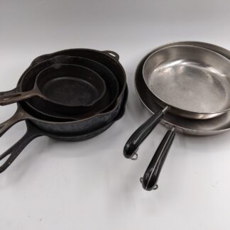 Lot # 18 - Pans. Wagner Ware, Griswold cast iron & more
