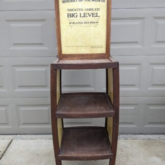 Lot # 25 - Wooden display Shelf