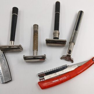Lot # 29 - Vintage razors. Gillette, Schick & more