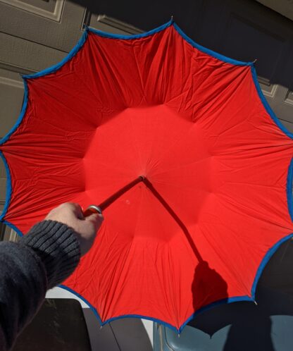 Lot # 62 – Antique handmade umbrella - Image 2