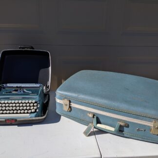 Lot # 61 - Vintage typewriter and suitcase