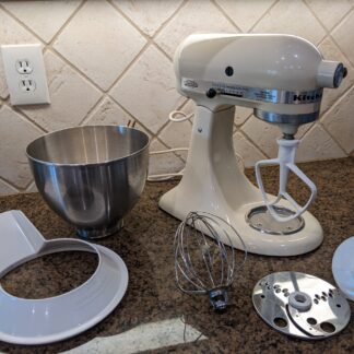 Lot # 50 - Kitchenaid Mixer with accessories