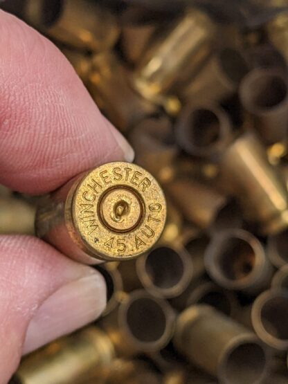 Lot # 58 – Ammunition Box, spent brass shell casings (over 6 lbs.) - Image 5