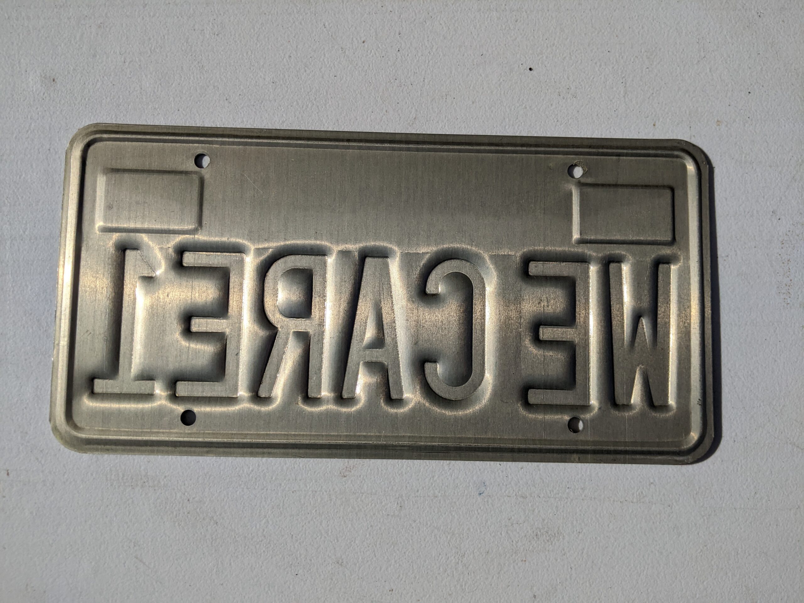 Lot # 48 – Vintage California license plate - Image 2
