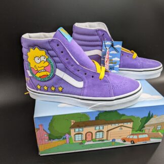 Lot # 2 - Collectable Vans- The Simpsons- Lisa for President Women 5.5 Men 4.0 NIB