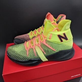 Lot # 4 - New Balance Kawhi Leonard Sunrise Basketball Shoes Size: 5.5 youth/kids NIB