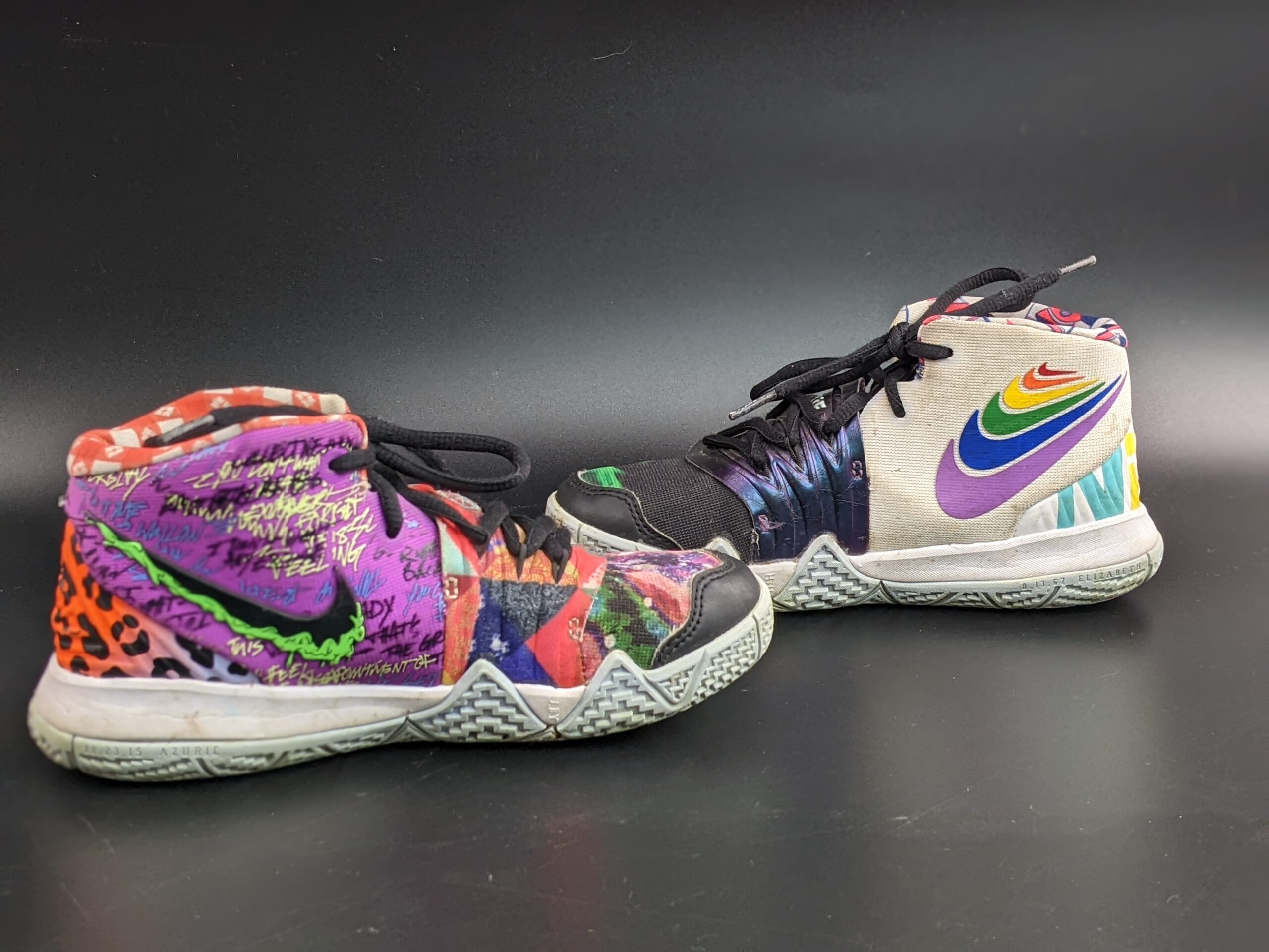 Lot # 16 – Collectable Nike Kybird S2 “Best of What the” Multi Color youth Size: 1y used w/ box - Image 7