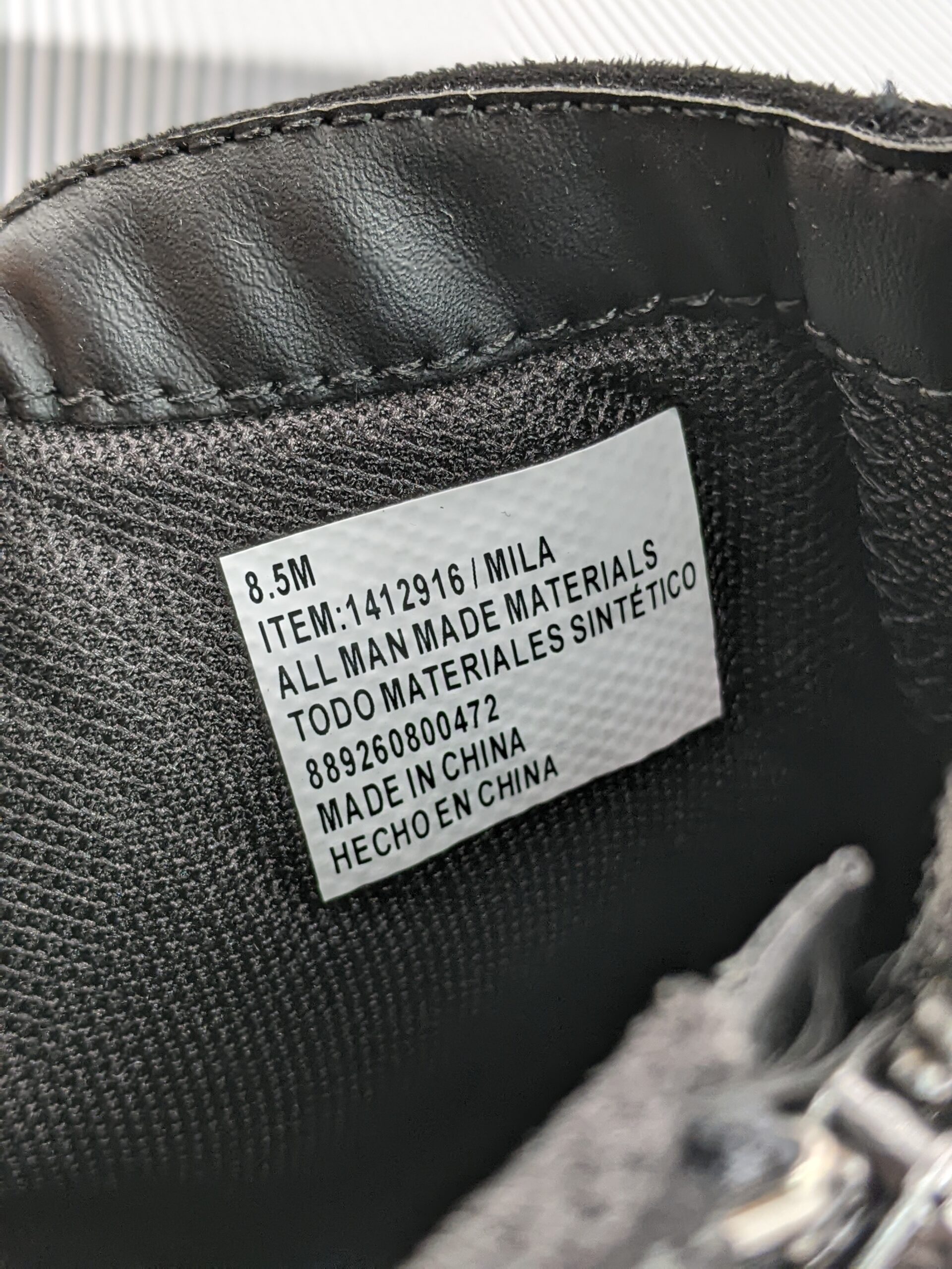 Lot # 21 – Izod Black Mila Memory Foam Ankle Boot Size: women’s 8.5 NIB - Image 6