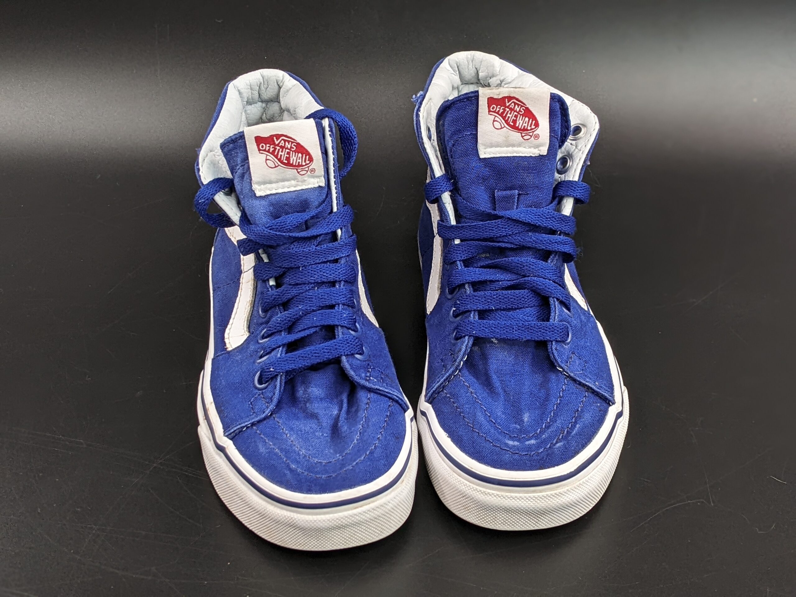Lot #23 – Vans LA Dodgers sk8hi Size: Mens- 3.5 Womens: 5.0 (Lightly used condition) - Image 2