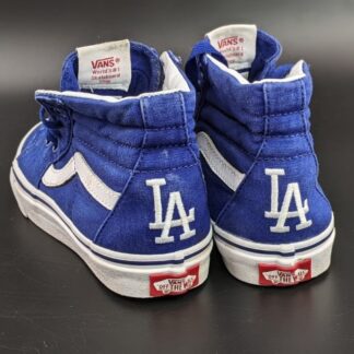 Lot #23 - Vans LA Dodgers sk8hi Size: Mens- 3.5 Womens: 5.0 (Lightly used condition)