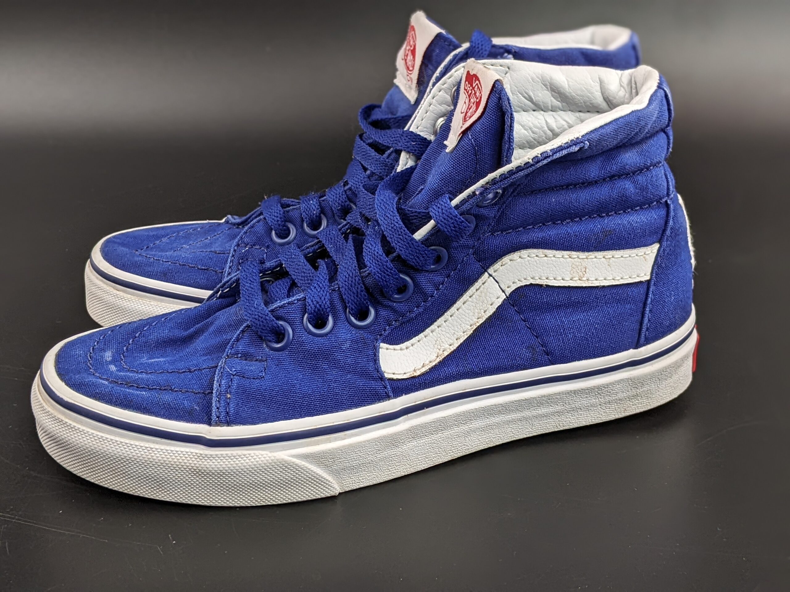 Lot #23 – Vans LA Dodgers sk8hi Size: Mens- 3.5 Womens: 5.0 (Lightly used condition) - Image 4