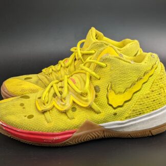 Lot # 29 - Nike SpongeBob SquarePants Kyrie 5 Sneakers Youth Size-1Y (used)