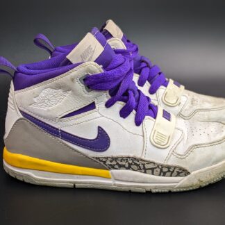 Lot # 39 - Nike Air Jordan "Lakers" Child Size 13 (used)