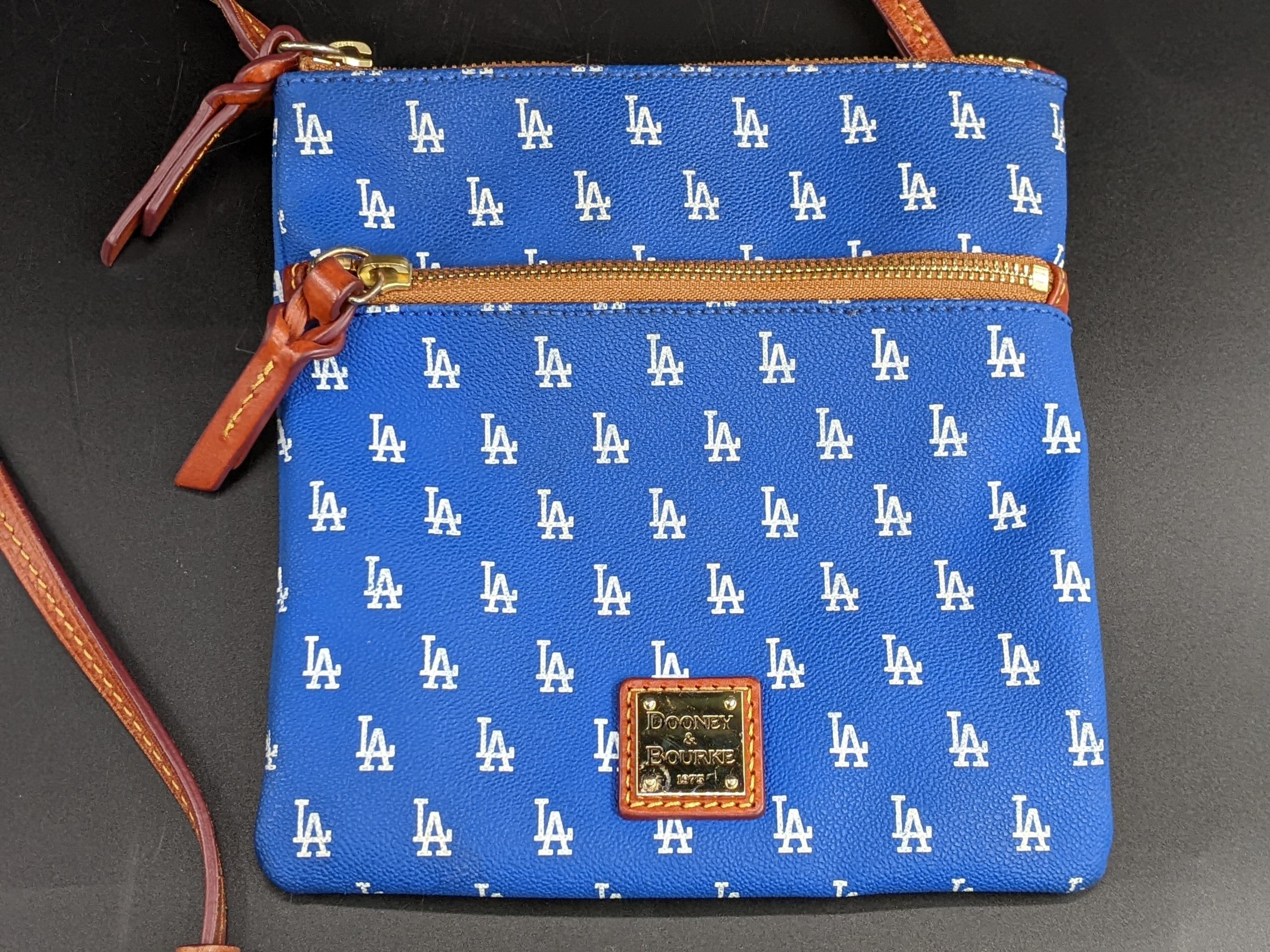 Lot # 61 – Dooney & Bourke Los Angeles Dodgers Crossbody Handbag - Image 2