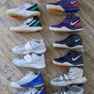 Lot # 35 - Lot of Youth Nike Kyrie Shoes 6-pairs (Used)