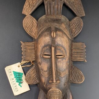 Lot # 75 - African Kpelie wooden carved Mask