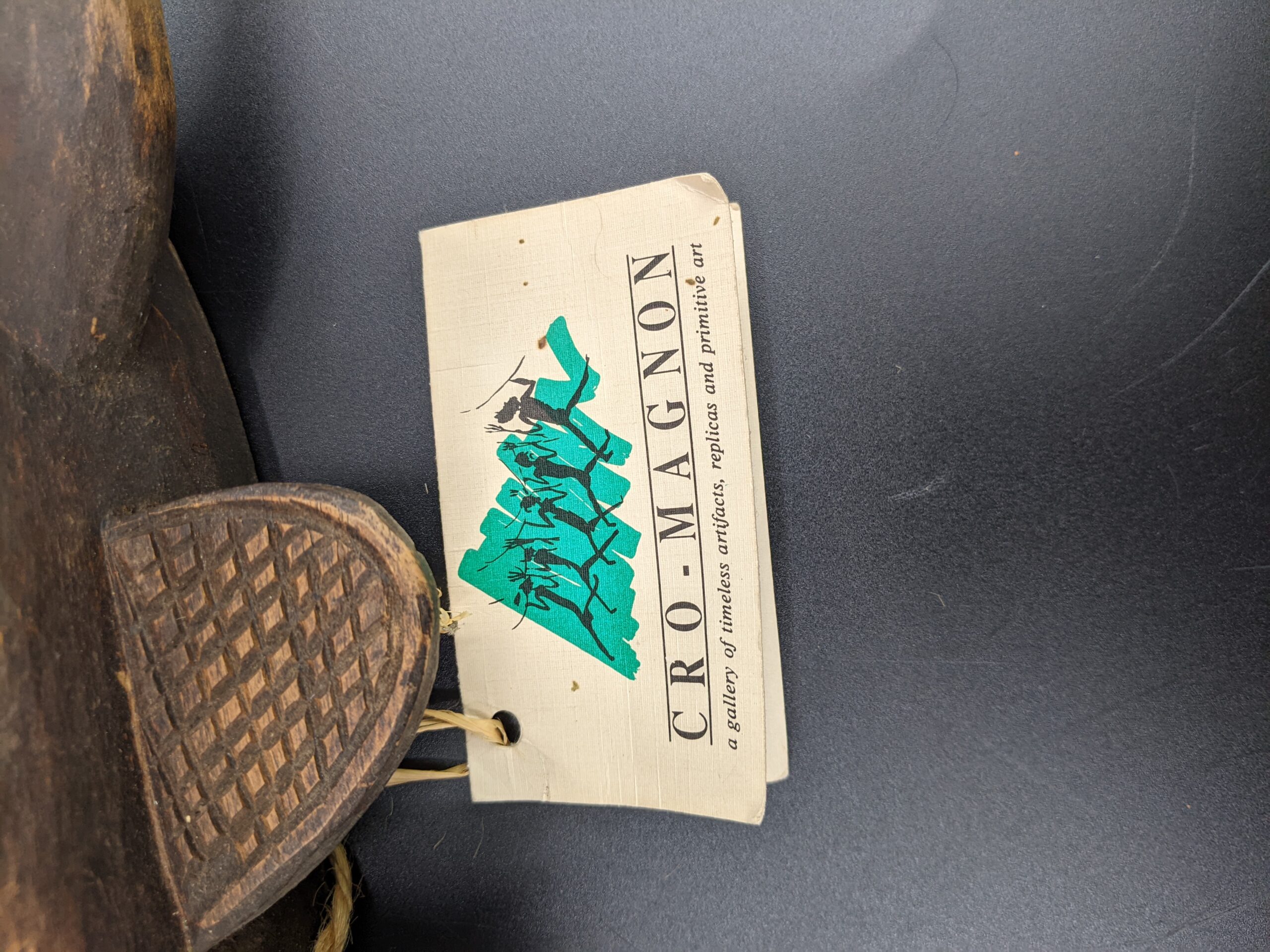 Lot # 75 – African Kpelie wooden carved Mask - Image 7