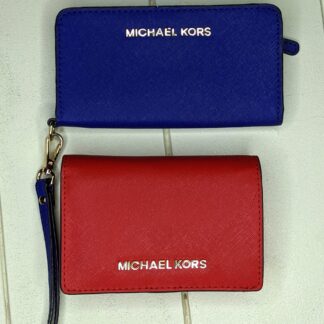 Lot # 65 - Michael Kors Wallets Red and Blue