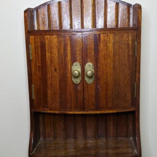 Lot # 76 - Vintage Wooden Wall Cabinet 28" tall x 15" wide