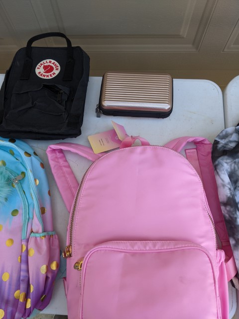 Lot # 91 – Girls Backpack, bags, totes (some new) - Image 6