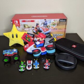 Lot # 97 - Mario and Nintendo Lot - Mario Kart Live: Home Circuit - for use with a Switch (Switch not included)
