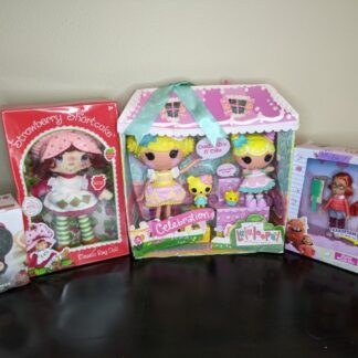 Lot # 99 - Doll Lot:  Strawberry Shortcake, Lalaloopsie, Turning Red.