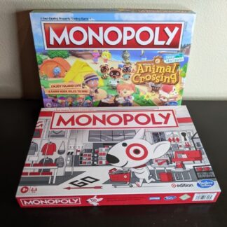 Lot # 106 - Monopoly Games - Animal Crossing and Target (NIB)